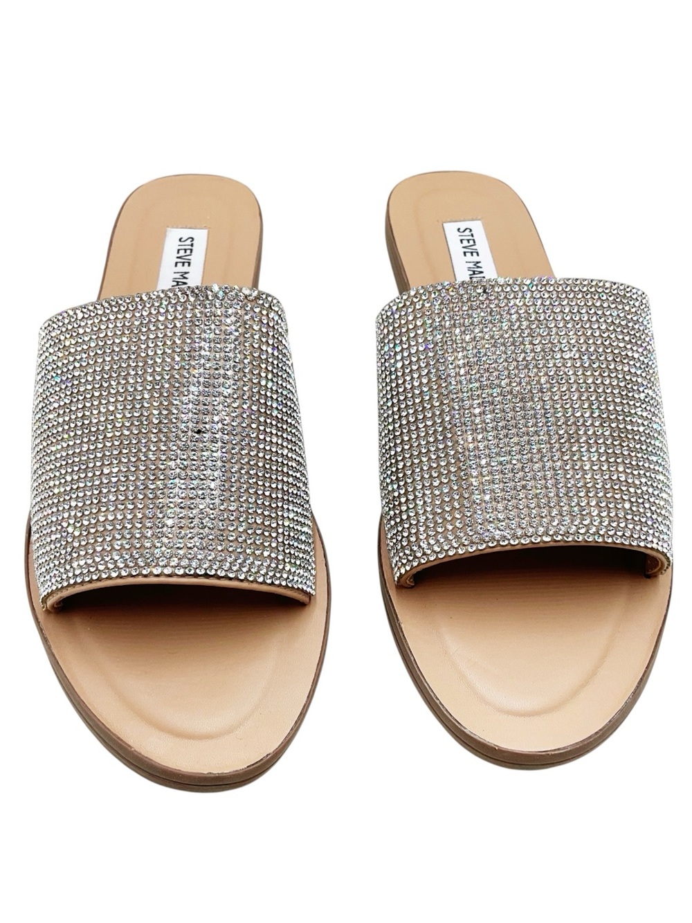🆕{Steve Madden} Nati Rhinestone Embellished Sandals